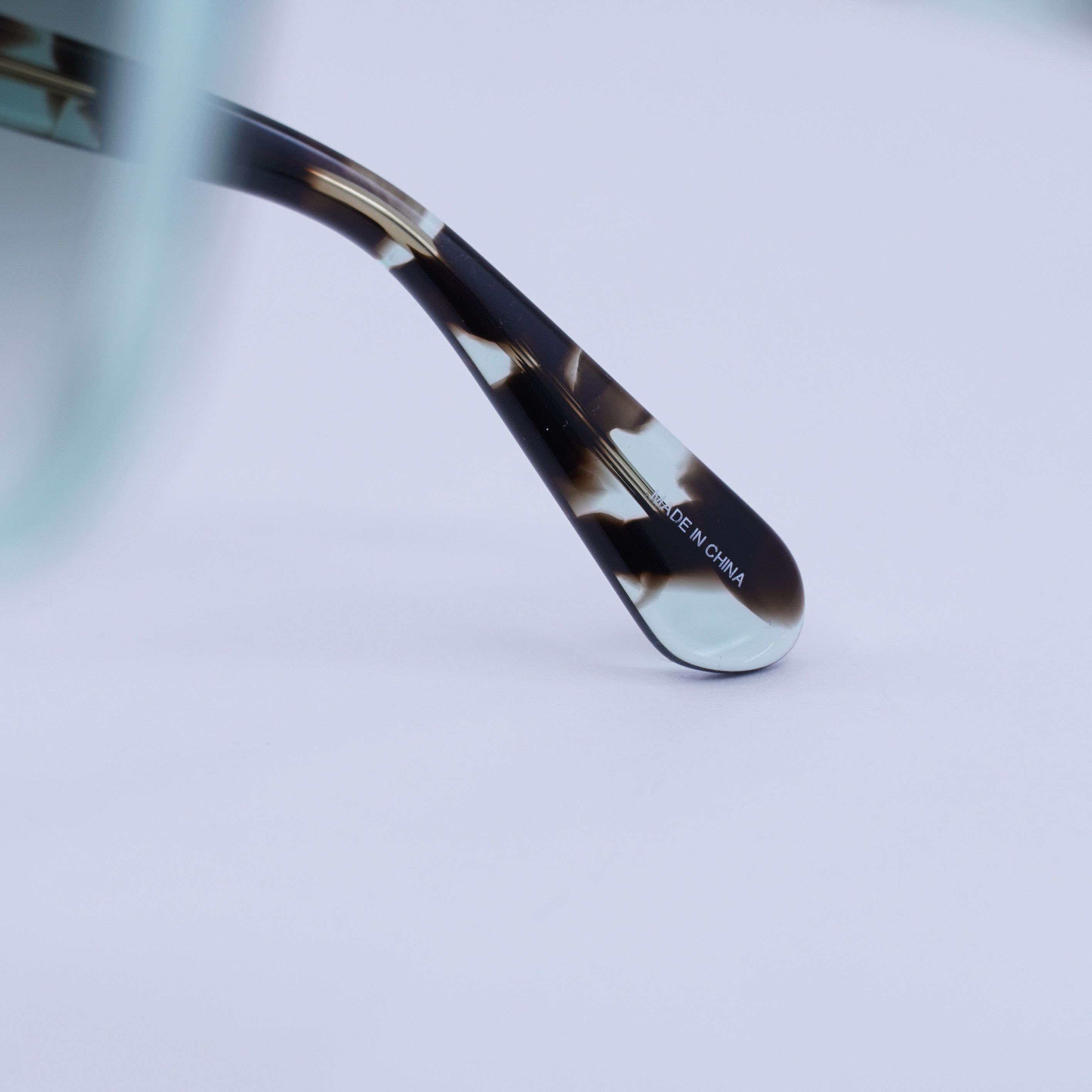 Kate Spade Kate Spade GWENITH/S 0ZI9 9K Sunglasses Teal Square Frame Size ONE SIZE - 6 Thumbnail