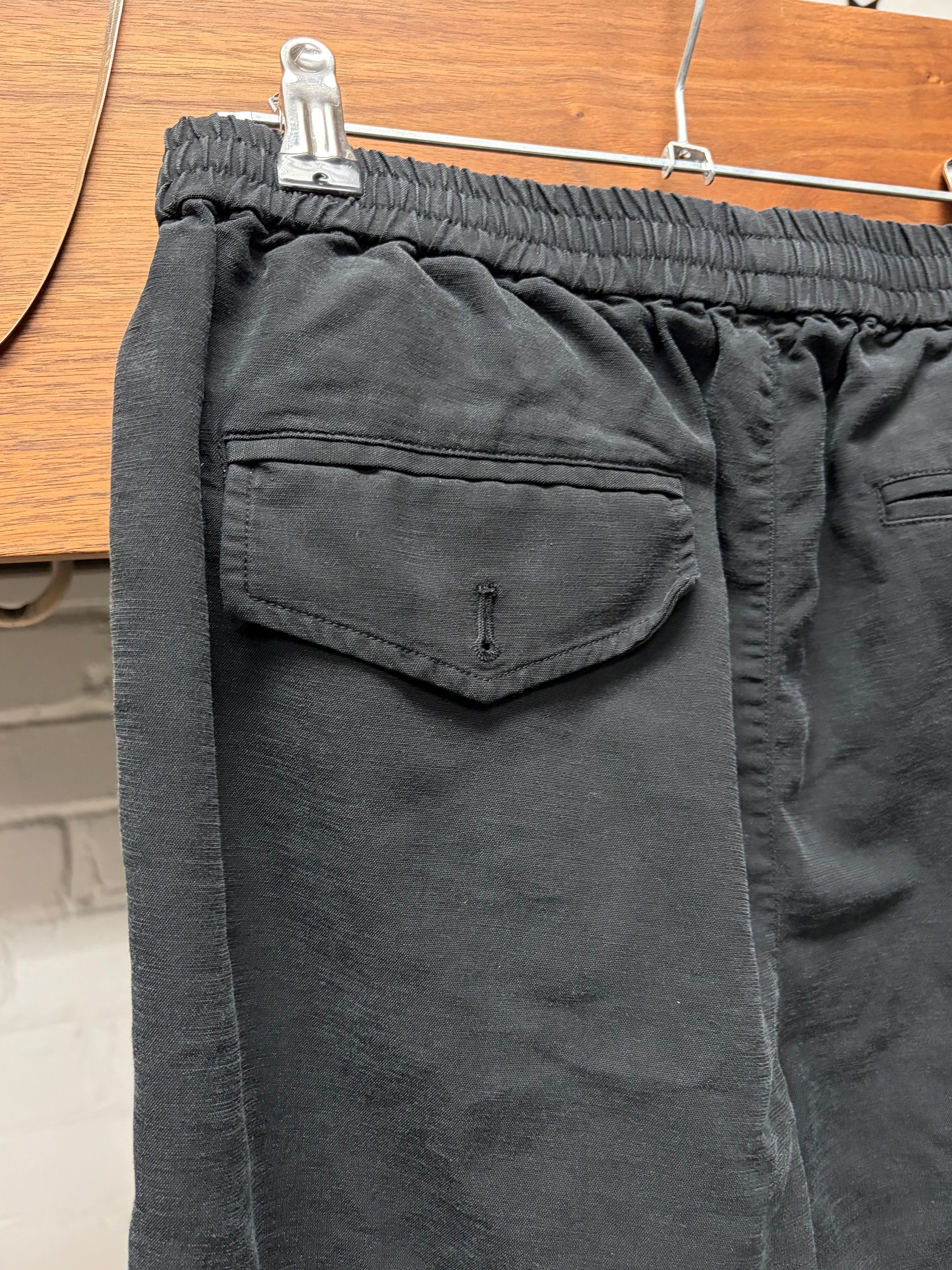 Helmut Lang Helmut Lang Black ‘Relaxed Cut’ Black Trousers Size US 30 / EU 46 - 5 Thumbnail