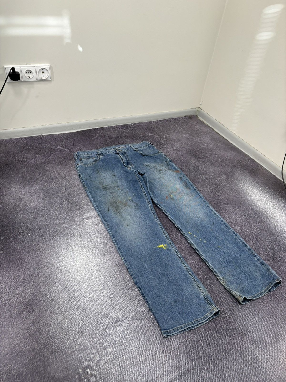 Carhartt Vintage Carhartt Y2K Faded Blue Work Hype Relaxed Fit Jeans Size US 38 / EU 54 - 9 Thumbnail