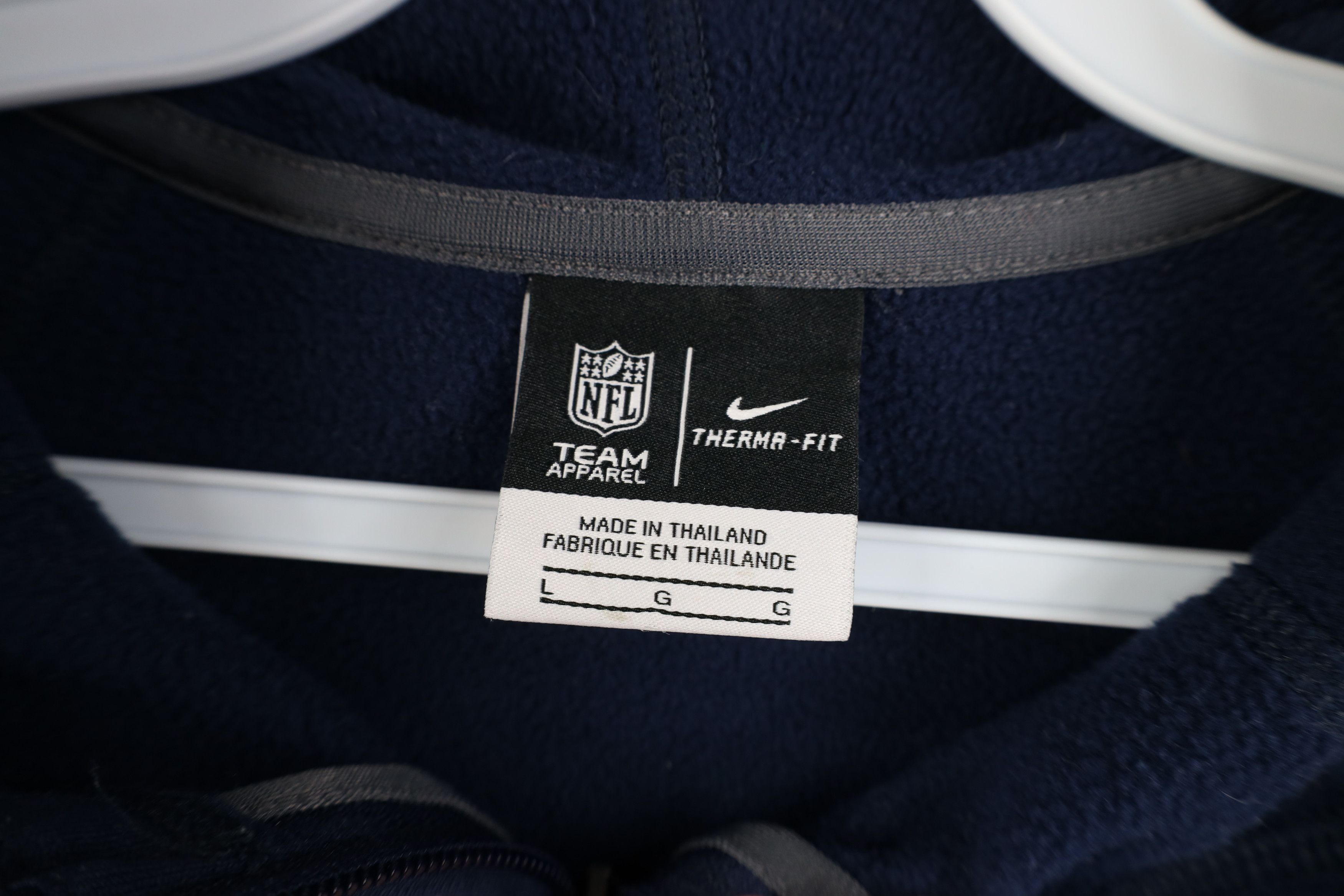 Nike Nike NFL Denver Broncos Football Full Zip Hoodie Sweatshirt Size US L / EU 52-54 / 3 - 10 Thumbnail