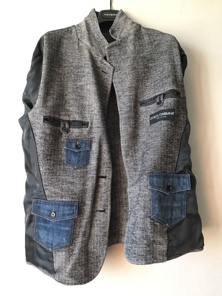 Dolce & Gabbana Dolce Gabbana Wool Blazer Jacket Size US M / EU 48-50 / 2 - 3 Thumbnail