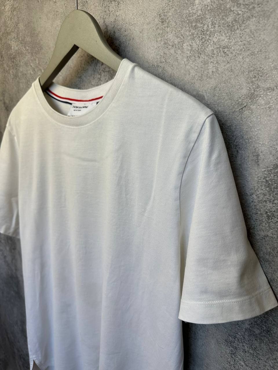 Thom Browne Thom Browne Crew Neck T-Shirt White Tee Shor Sleeve Size US M / EU 48-50 / 2 - 6 Thumbnail