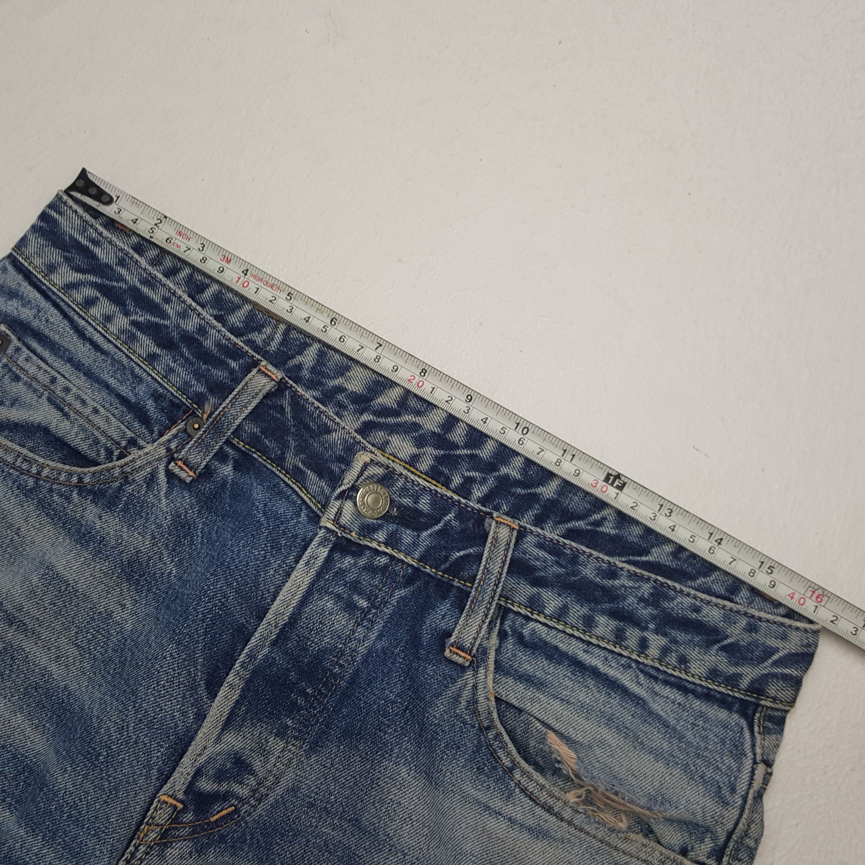 Hysteric Glamour × Japanese Brand × Vintage Vintage Hysteric Glamour Selvedge Denim Jeans Size US 30 / EU 46 - 7 Thumbnail