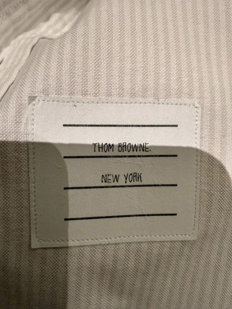 Thom Browne Thom Browne Rare butterfly collar four-bar shirt 2503-Next Size US XS / EU 42 / 0 - 3 Thumbnail