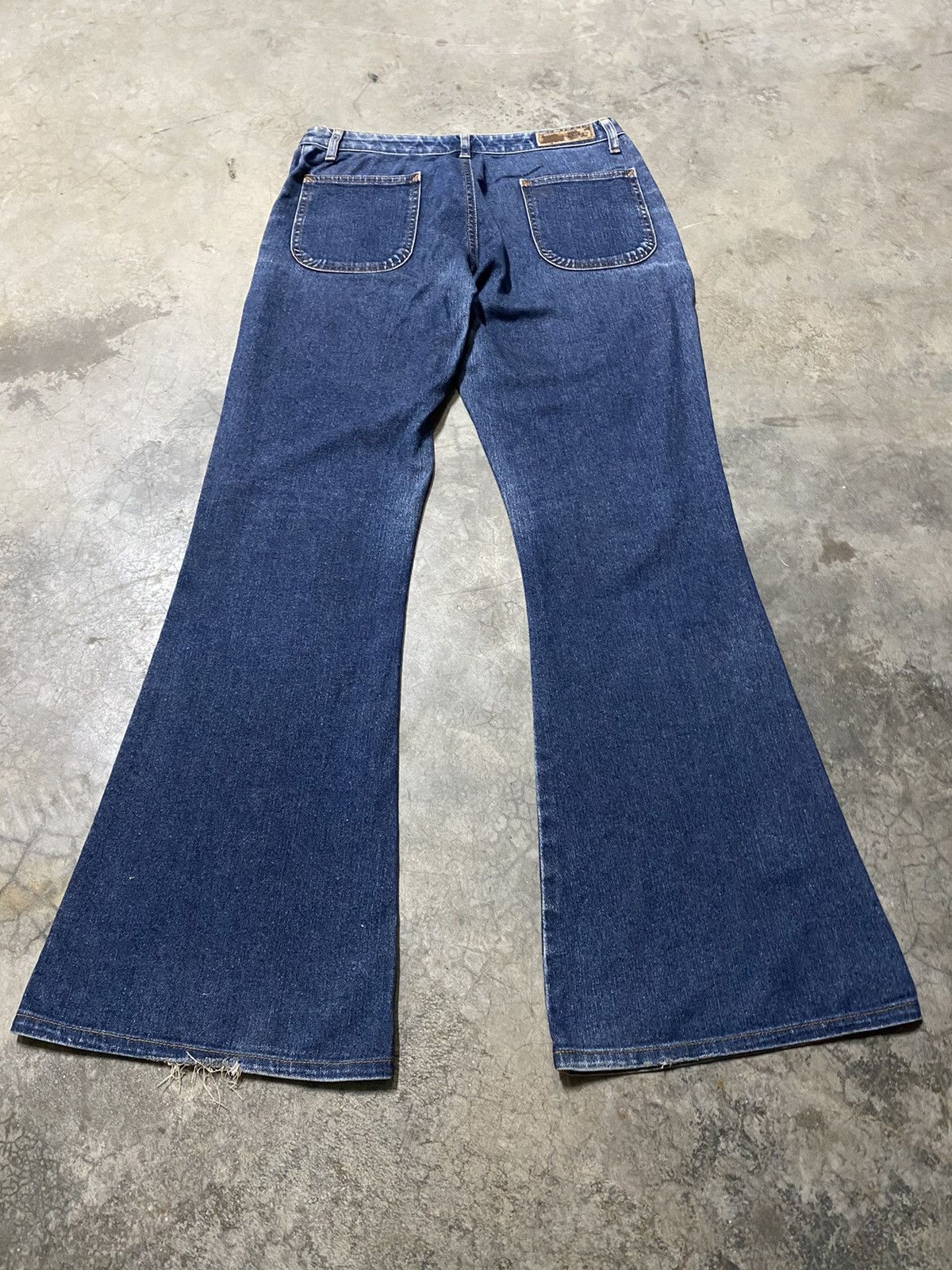 Hysteric Glamour × If Six Was Nine × Japanese Brand Super Flare Jeans Bobson Bush Pocket p121 Size US 31 - 10 Thumbnail