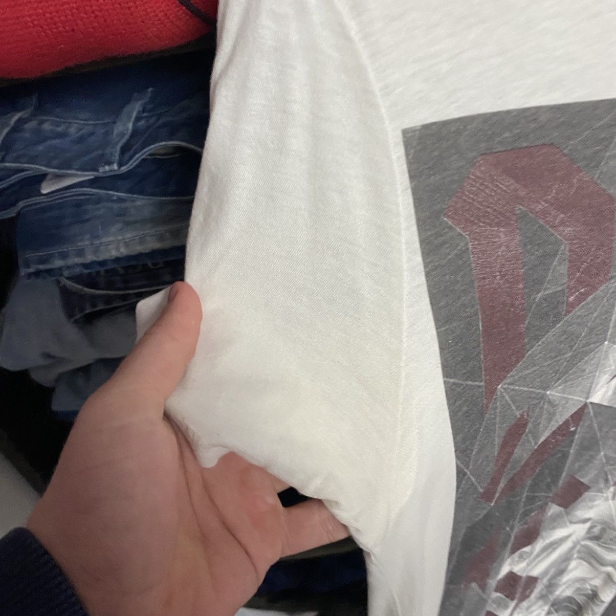 Allsaints Designer Allsaints Big Graphic logo y2k opium tee size XS Size US XS / EU 42 / 0 - 5 Thumbnail
