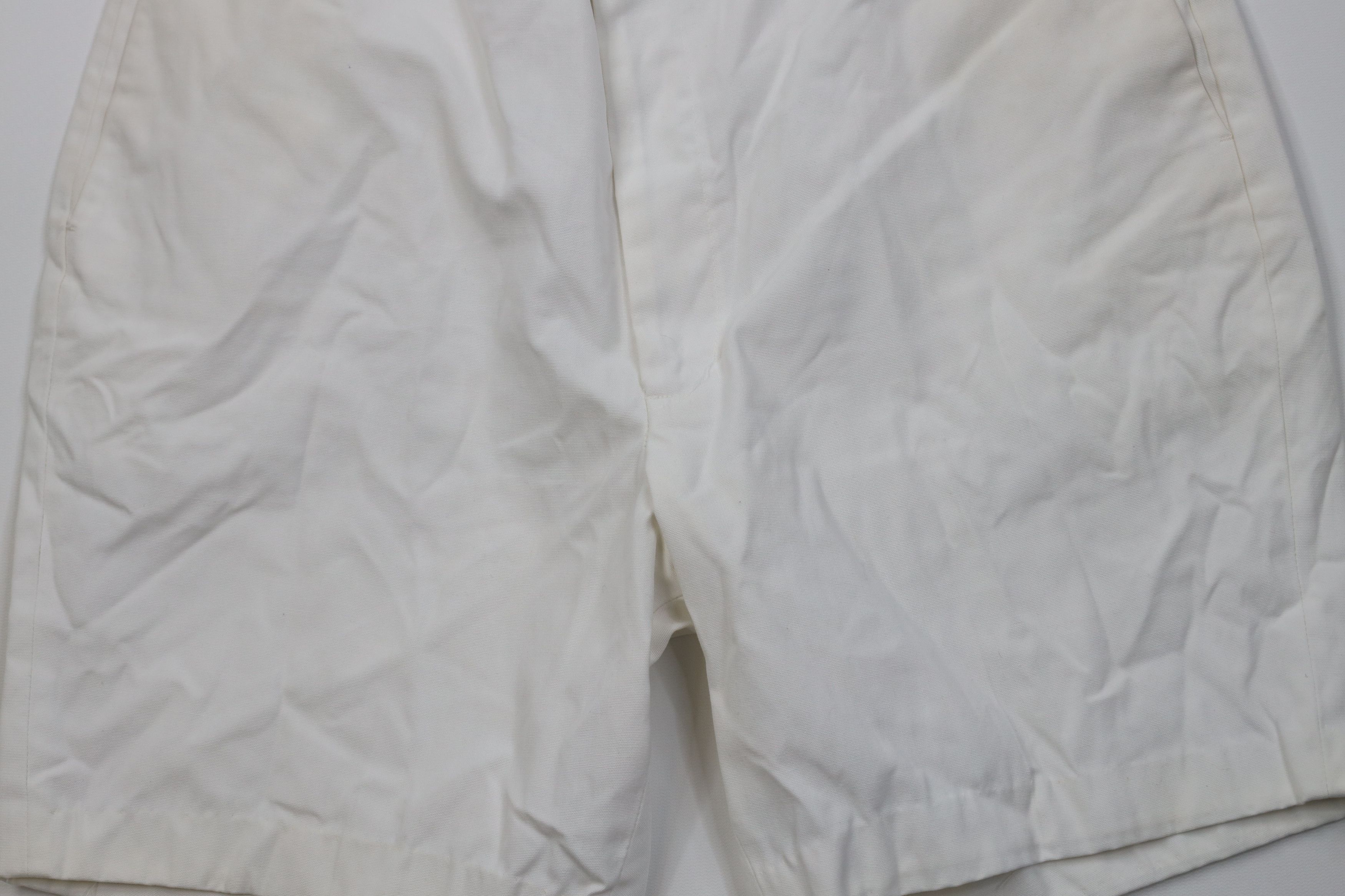 Vintage Vintage 60s Streetwear Golf Golfing Chino Shorts White USA Size US 36 / EU 52 - 3 Thumbnail