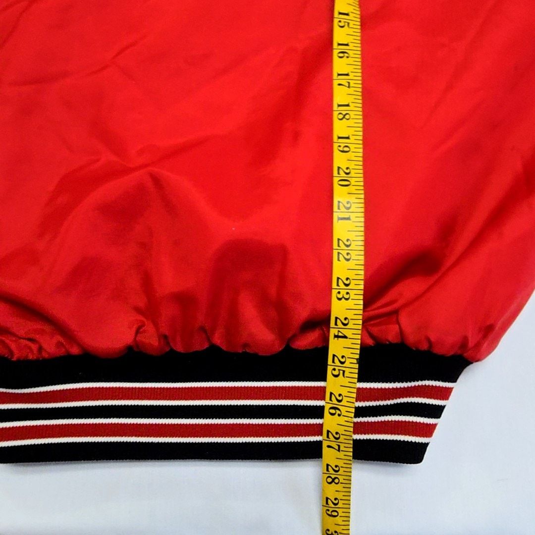 Vintage Vintage Leader Sportswear Peyton Panthers Red XL Windbreaker Size US XL / EU 56 / 4 - 11 Thumbnail
