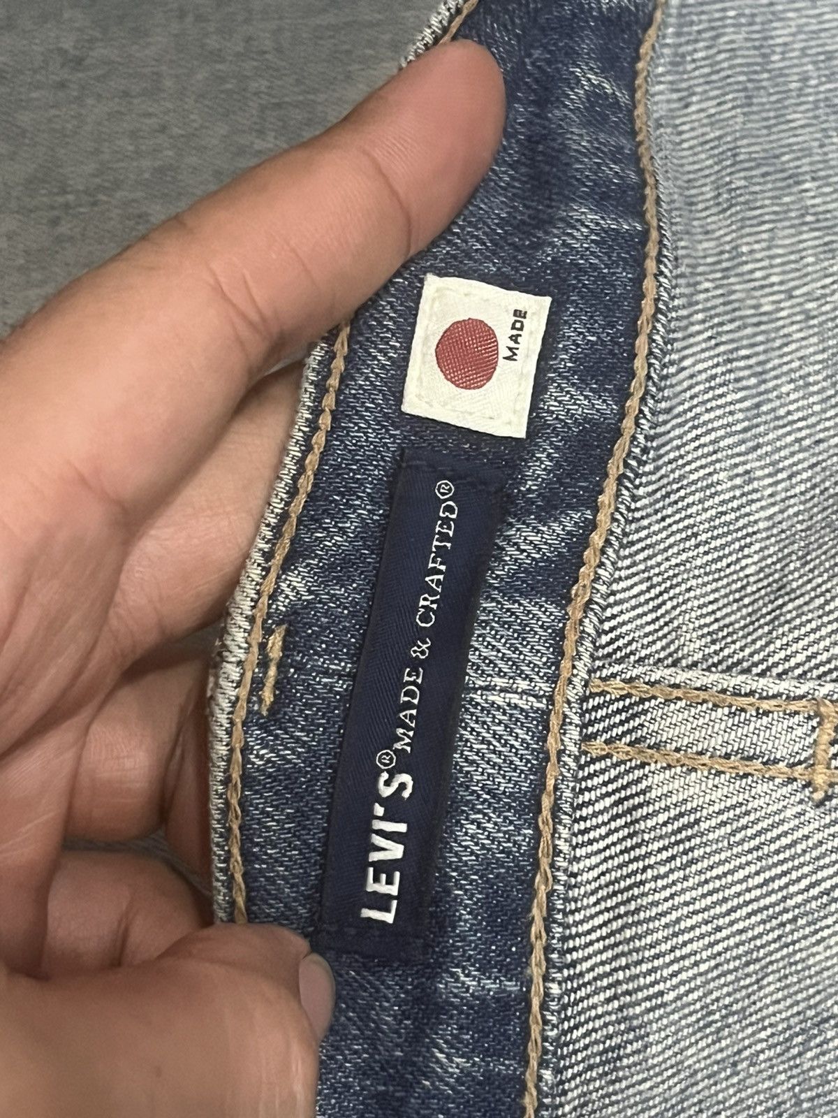 Levi's Made & Crafted Vintage Levi’s Made & Crafted Big E 502 Taper Selvedge Jeans Size US 36 / EU 52 - 18 Thumbnail