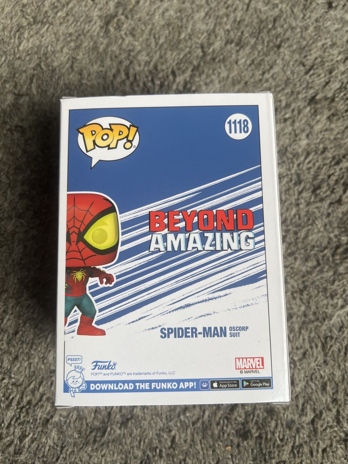 Marvel Comics Funko Pop! Spider-Man Oscorp Suit Bobble-Head Size ONE SIZE - 2 Thumbnail