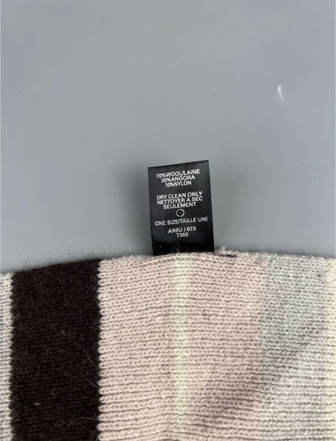 The North Face The North Face Striped Wool Angora Scarf One Size Multicolor Size ONE SIZE - 4 Thumbnail