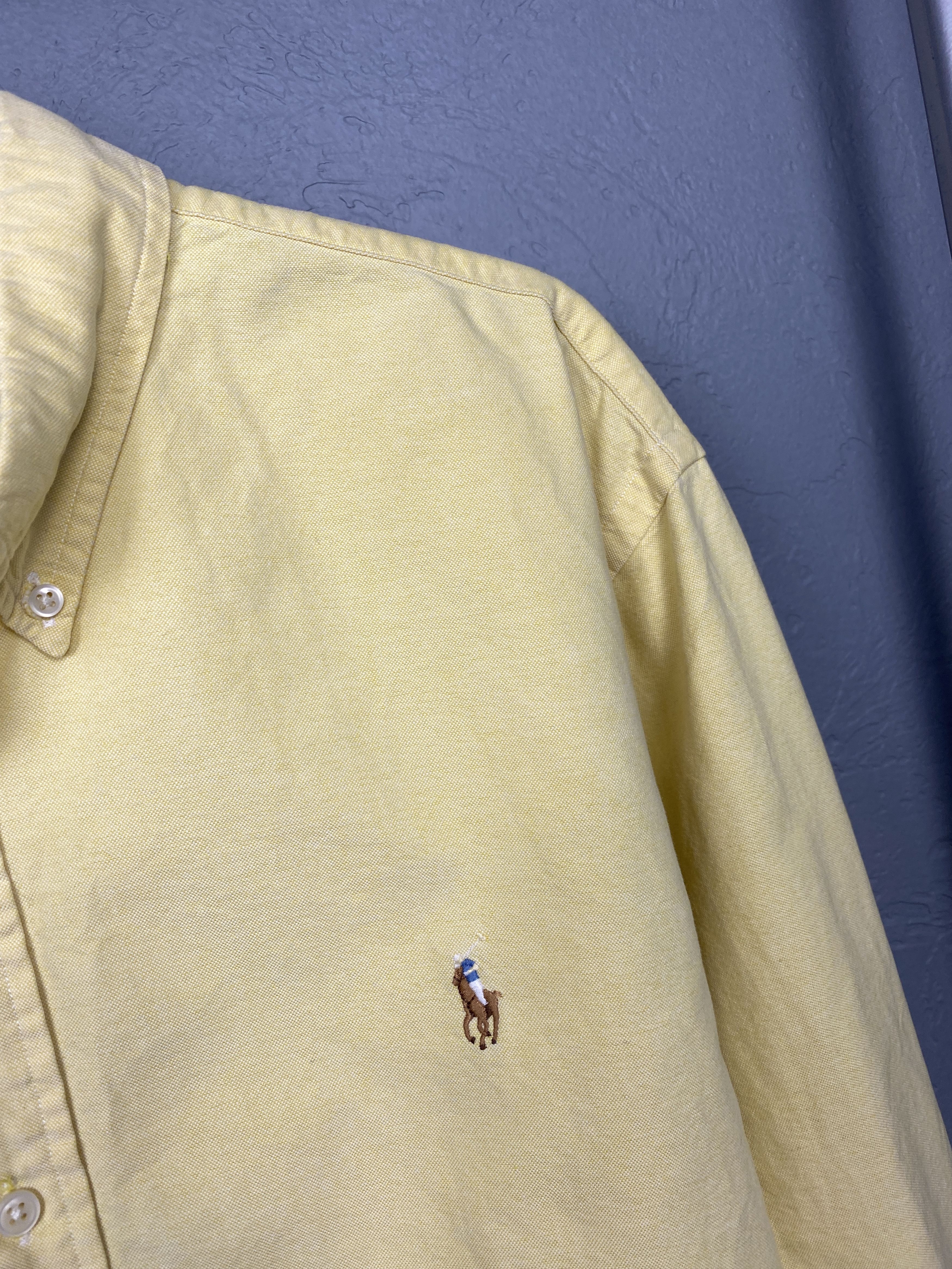 Polo Ralph Lauren Polo Ralph Lauren Vintage Mens Long Sleeve Shirt Size US XXL / EU 58 / 5 - 3 Thumbnail