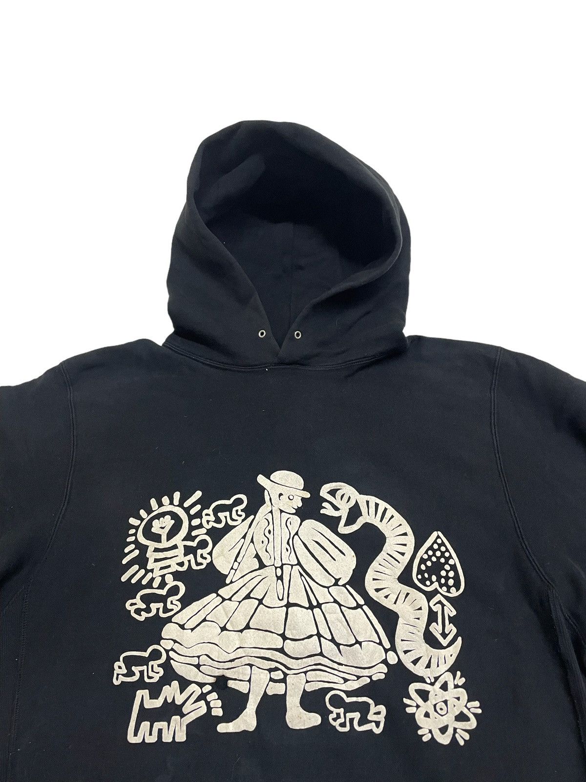 Keith Haring Vintage Worlds End KEITH HARING ‘BUFFALOGAL’ Sweatshirts Size US L / EU 52-54 / 3 - 3 Thumbnail