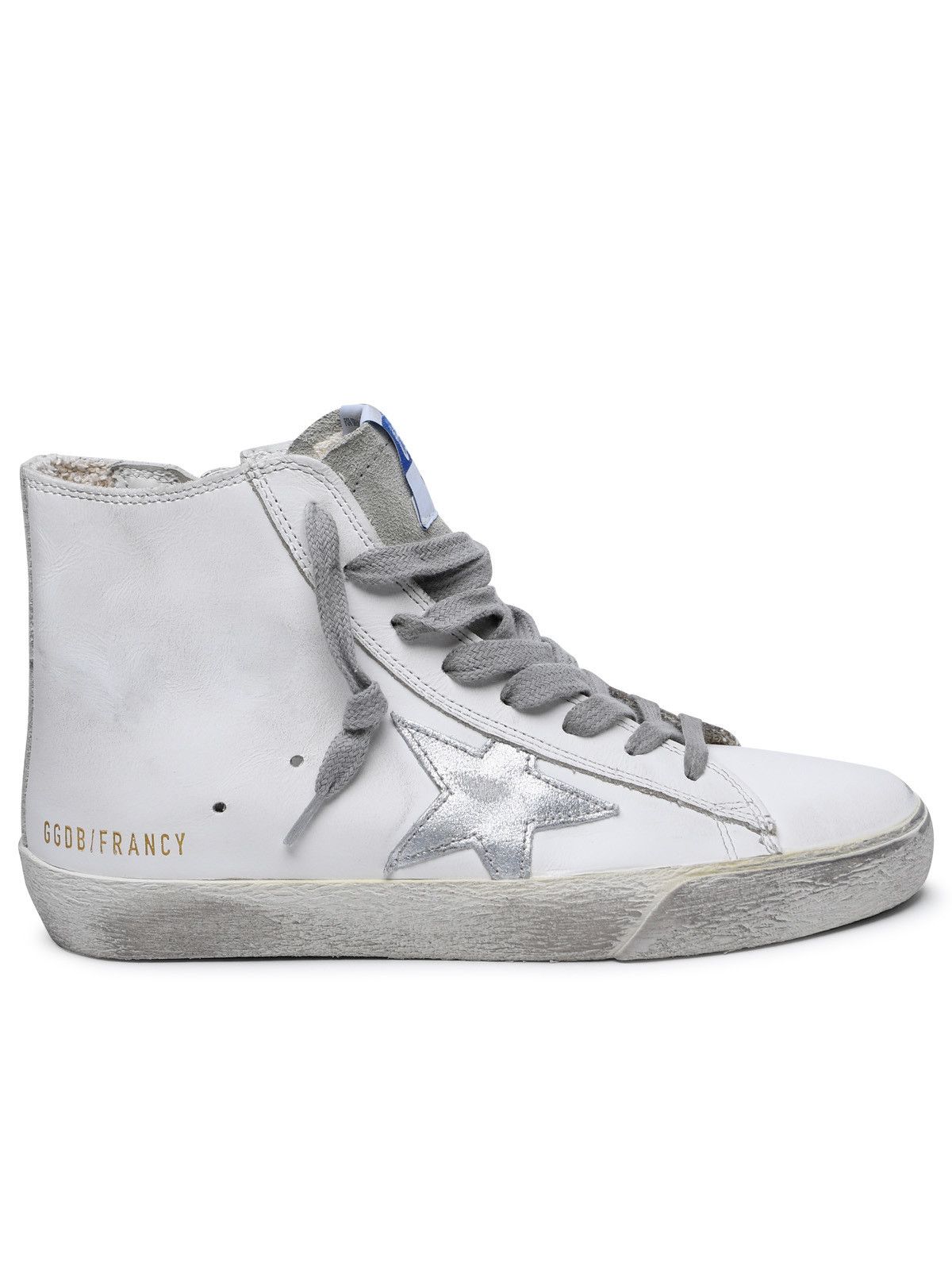 image of Golden Goose 'francy' White Leather Sneakers, Women's (Size 8)