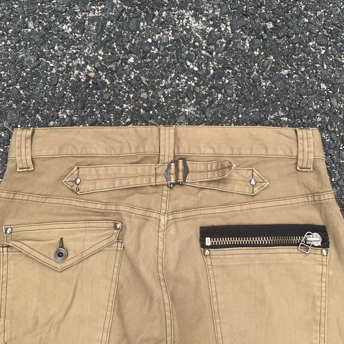 Japanese Brand × Vintage JAPANESE VINTAGE 32x33 CINCH BACK TROUSERS PANTS Size US 32 / EU 48 - 13 Thumbnail