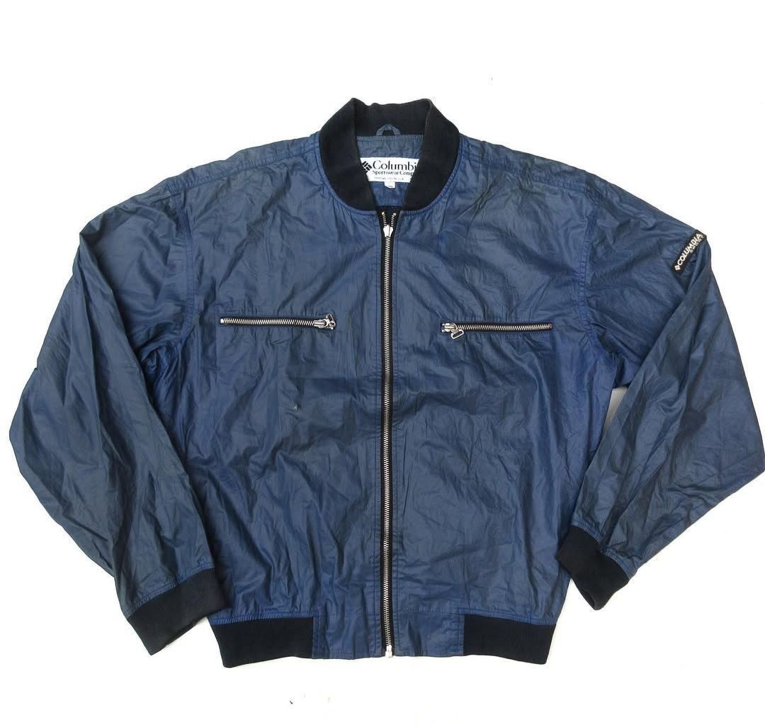 Columbia × The Mountain Vintage Columbia Monkey Jacket polyester and nylon blue cw Size US L / EU 52-54 / 3 - 1 Thumbnail