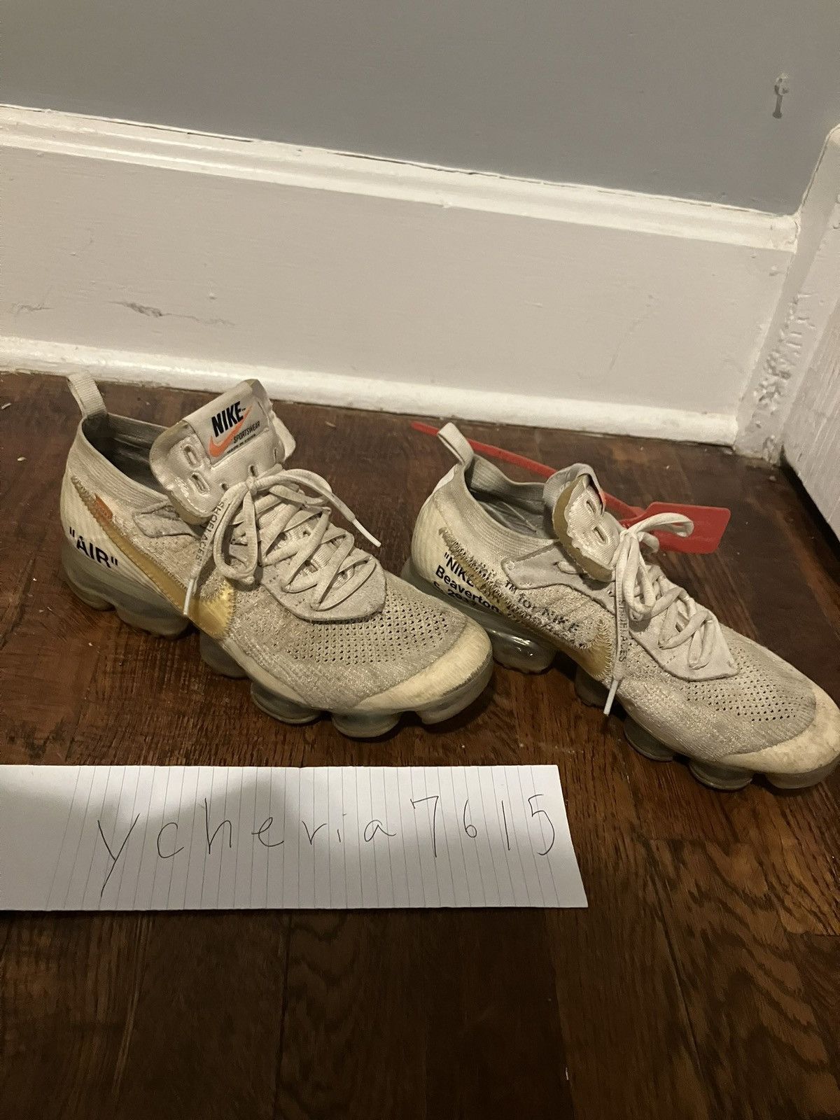 Nike × Off-White off white nike vapormax Size US 8 / EU 41 - 2 Thumbnail