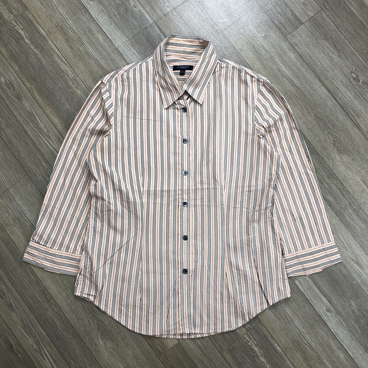 Burberry London Striped Button Shirt Women