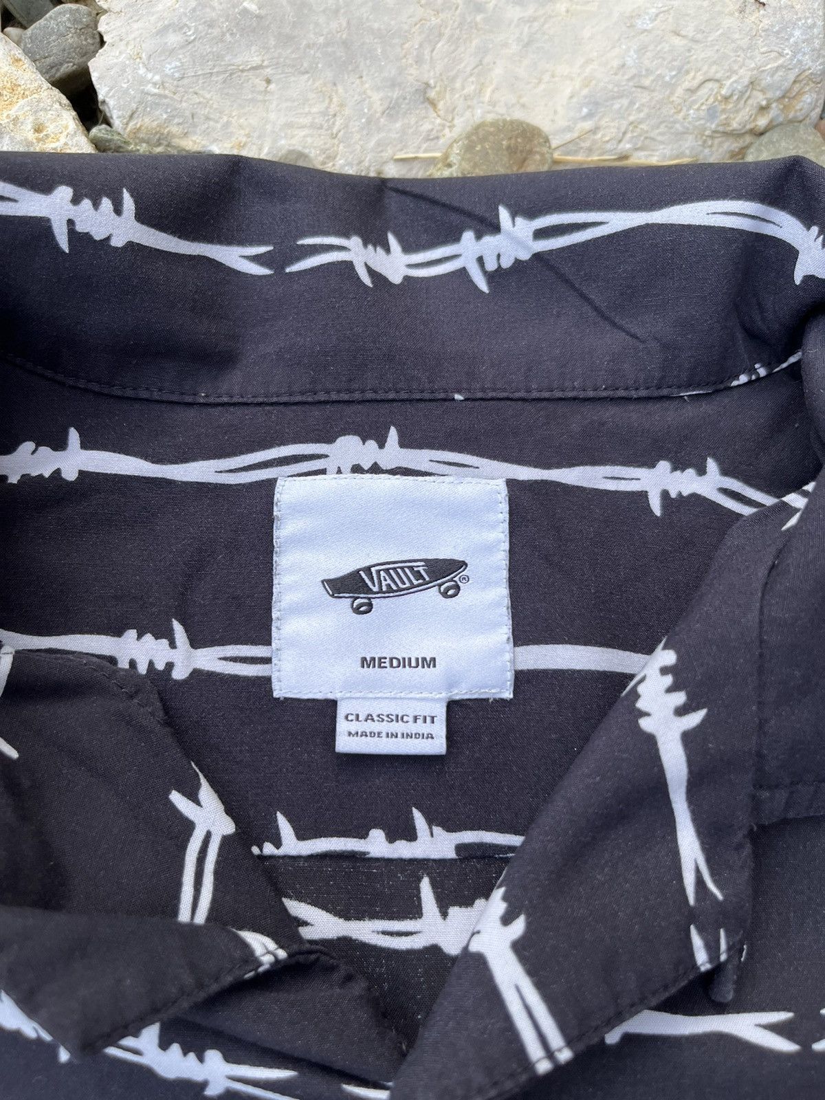 Vans Vans Vault shirt OG barbed wire pocket echidna full print Size US M / EU 48-50 / 2 - 13 Thumbnail