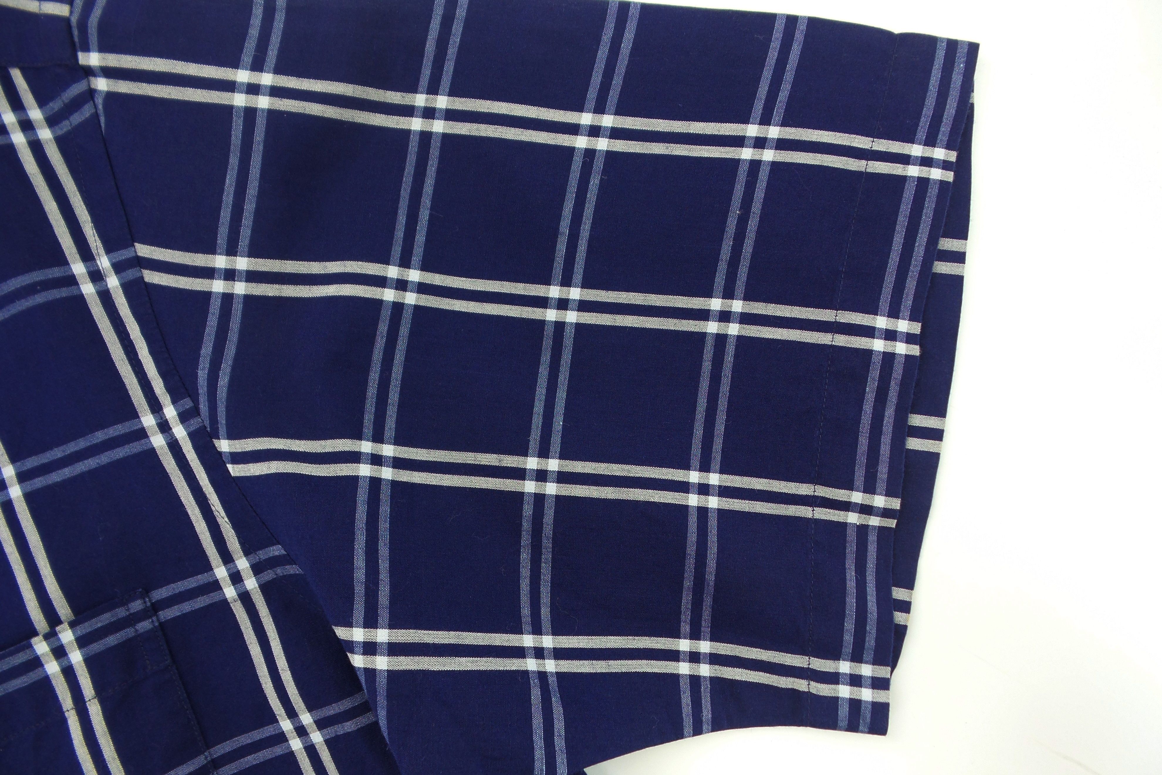 Aquascutum Aquascutum Single Pocket Checks Design Shirts Size US XL / EU 56 / 4 - 9 Thumbnail