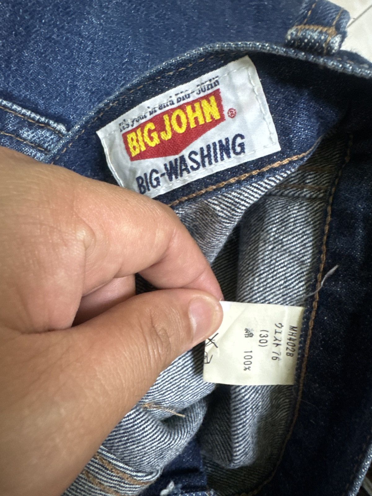 If Six Was Nine Vintage Vintage Big John Bell Bottom Flare Denim Jeans Size US 29 - 13 Thumbnail