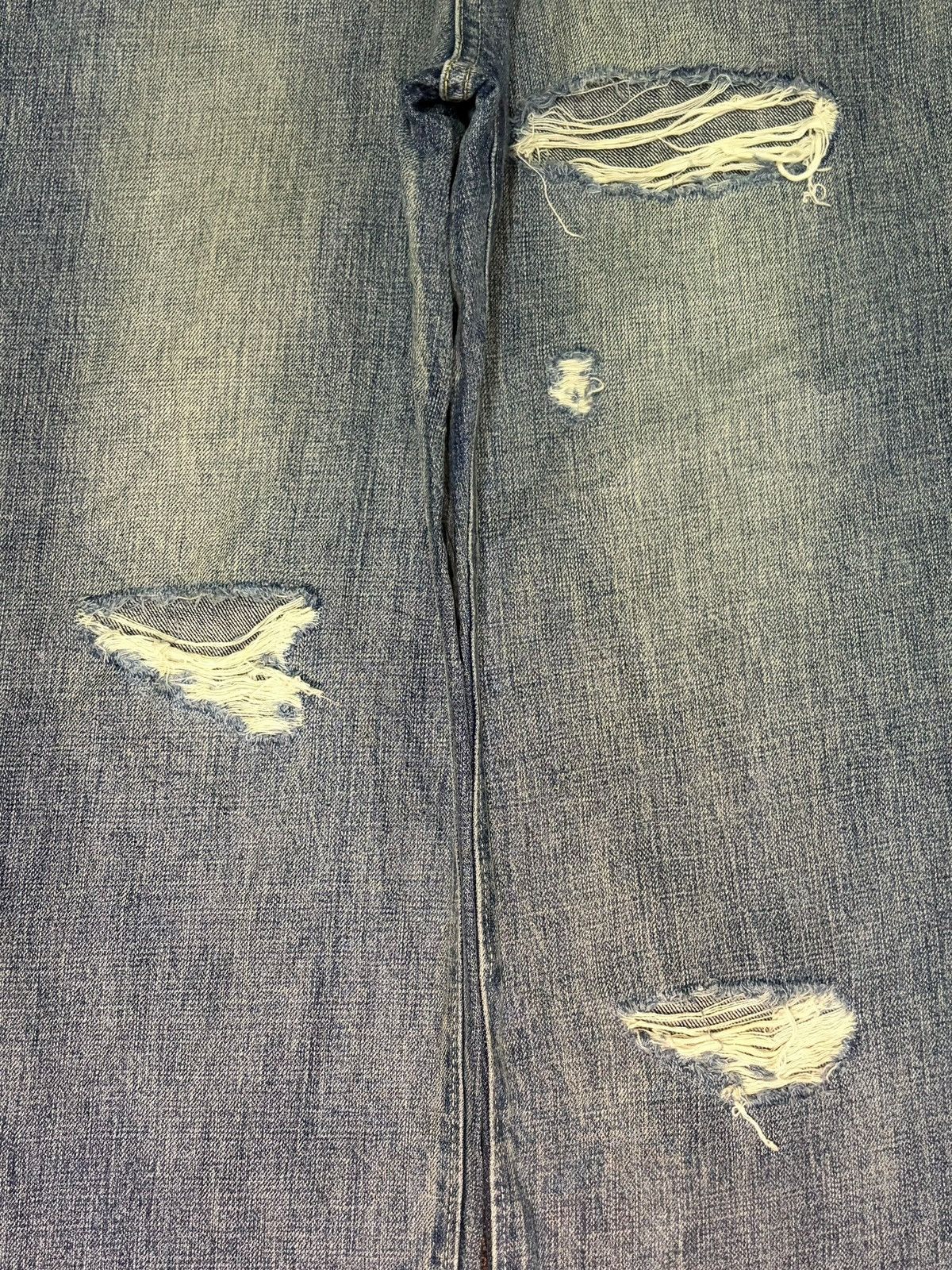 Acne Studios Vintage Japanese Brand Mud Wash Distress Baggy Jeans Size 27" / US 4 / IT 40 - 3 Thumbnail