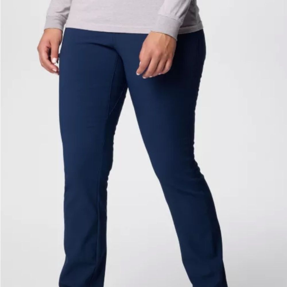 Columbia Blue Straight Leg Pants with Tailored Fit Size 38" / US 16 / IT 52 - 4 Thumbnail