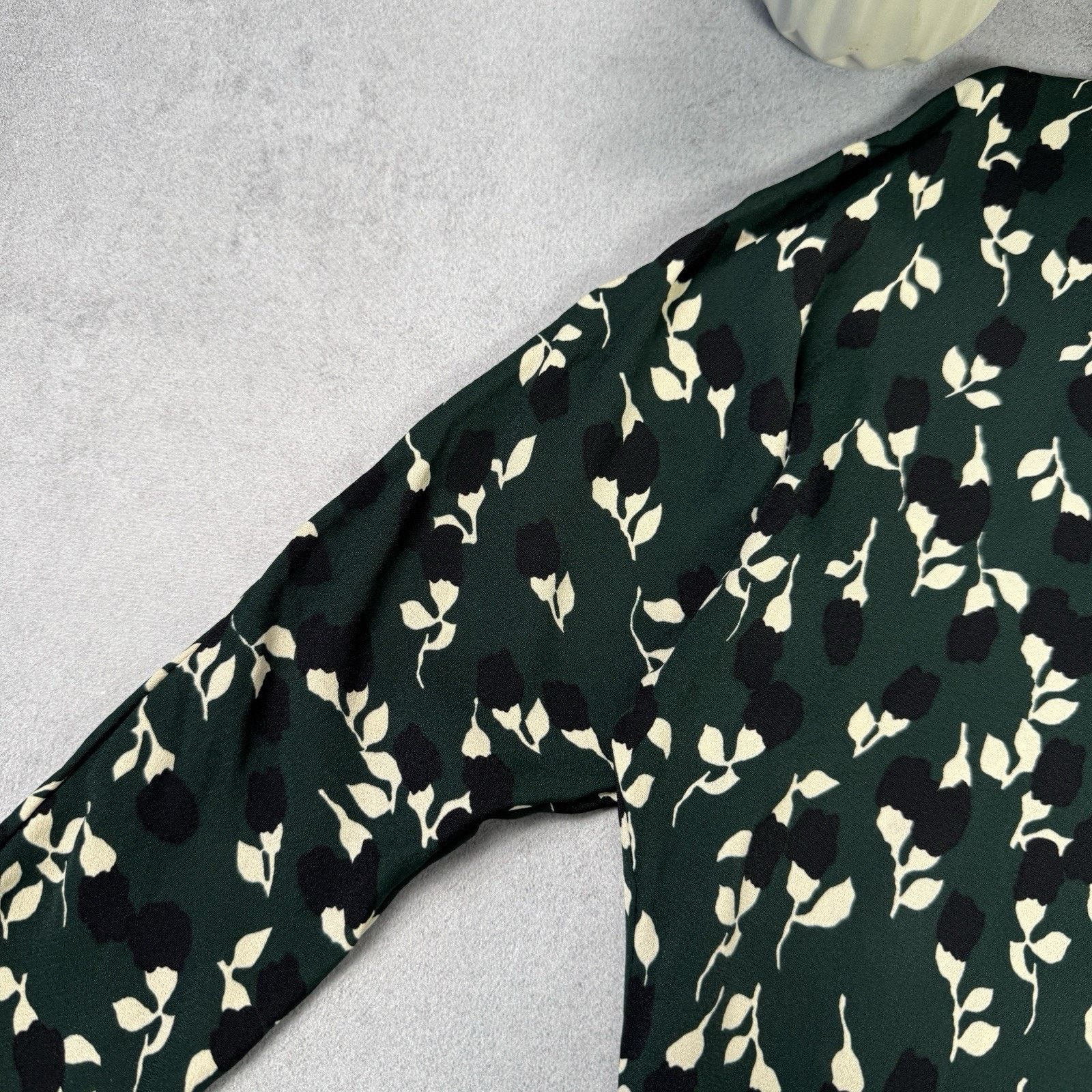 Marni Marni Green White Print Viscose Top Blouse Size 40 Size S / US 4 / IT 40 - 3 Thumbnail