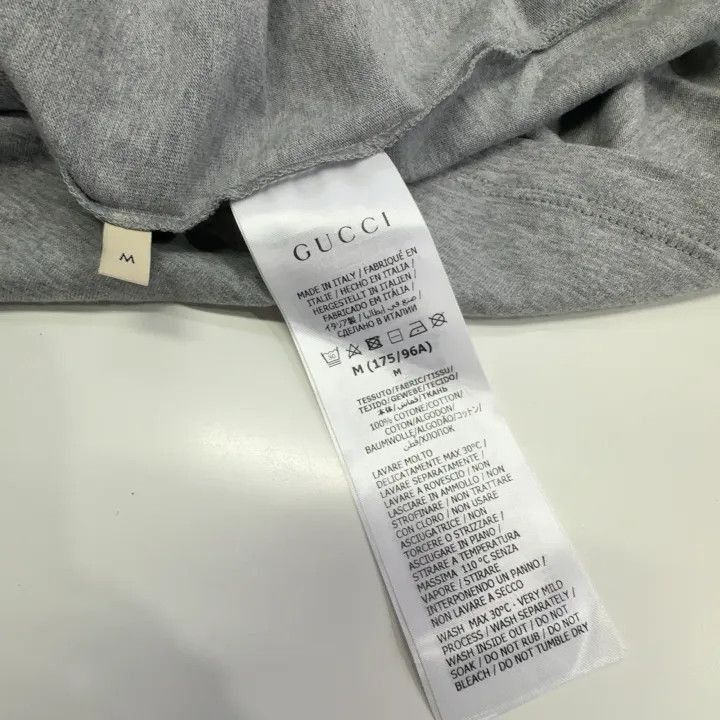 Gucci Gucci Gucci SS24 Logo Print T-Shirt for Men -2506 Size US M / EU 48-50 / 2 - 6 Thumbnail