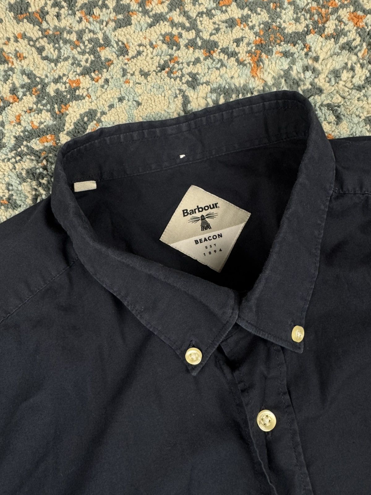 Barbour × Vintage Vintage y2k Barbour short sleeve button shirt old money Size US XL / EU 56 / 4 - 7 Thumbnail