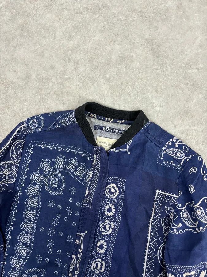 Polo Ralph Lauren 2010s Ralph Lauren Denim & Supply Bandana Patchwork Light Jacket Size S / US 4 / IT 40 - 4 Thumbnail