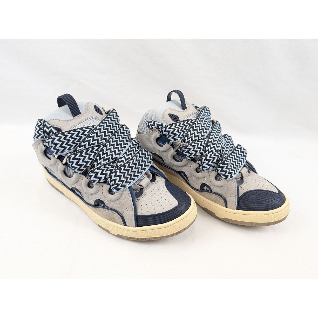 Lanvin o1rshd1 Curb Sneakers in Vanille Size US 9 / EU 42 - 15 Thumbnail