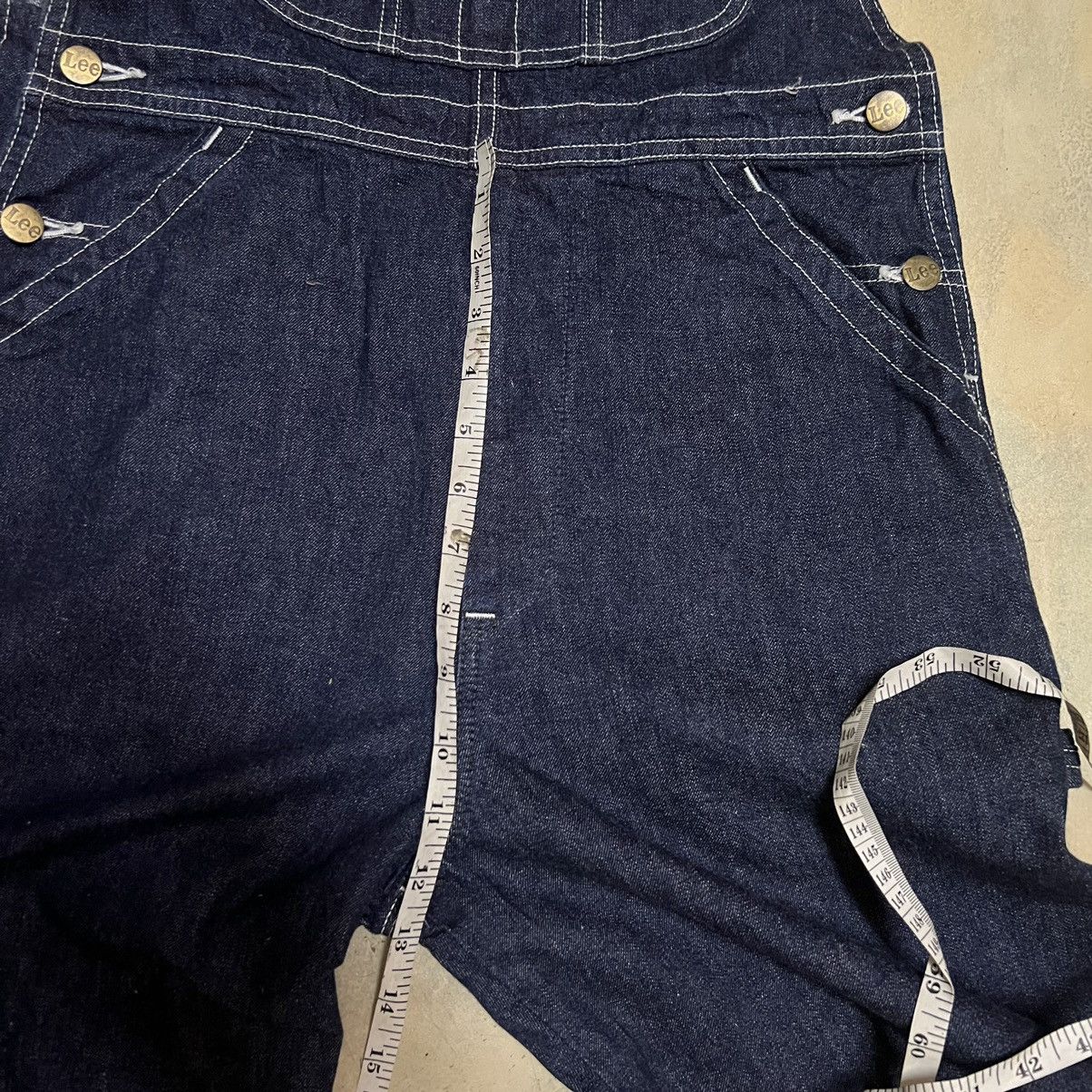 Lee Lee Union Made Blue Denim Overall Size US 32 / EU 48 - 12 Thumbnail