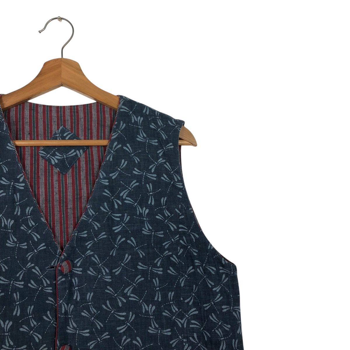 Japanese Brand 📌Vintage Waist Coats Tank Top Union Made Navajo Design Size US M / EU 48-50 / 2 - 7 Thumbnail