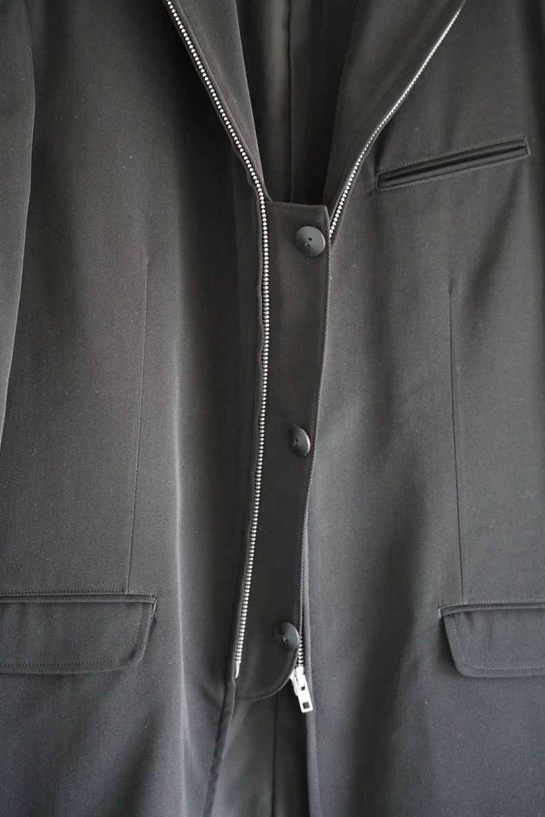 Yohji Yamamoto Yohji Yamamoto 02aw leather buckle zipper suit-2505 Size US M / EU 48-50 / 2 - 4 Thumbnail