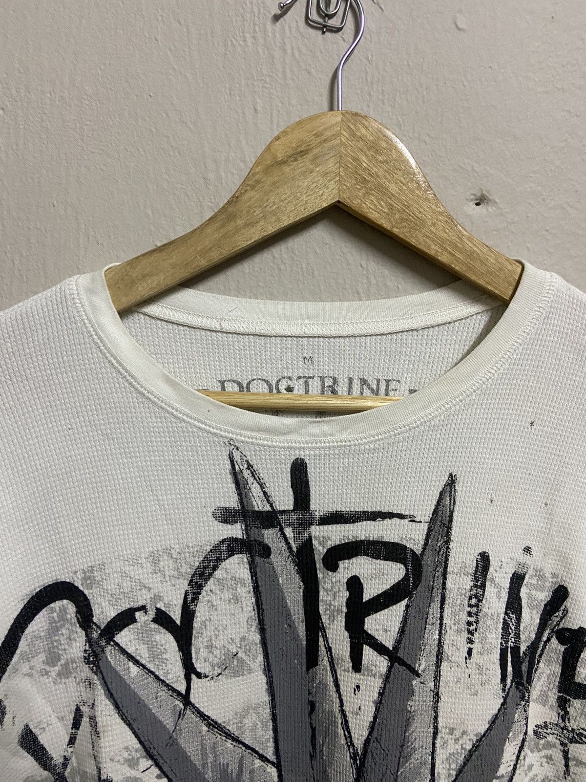 Affliction × Ed Hardy Distress Rare Doctrine punk Tshirt Size US M / EU 48-50 / 2 - 3 Thumbnail
