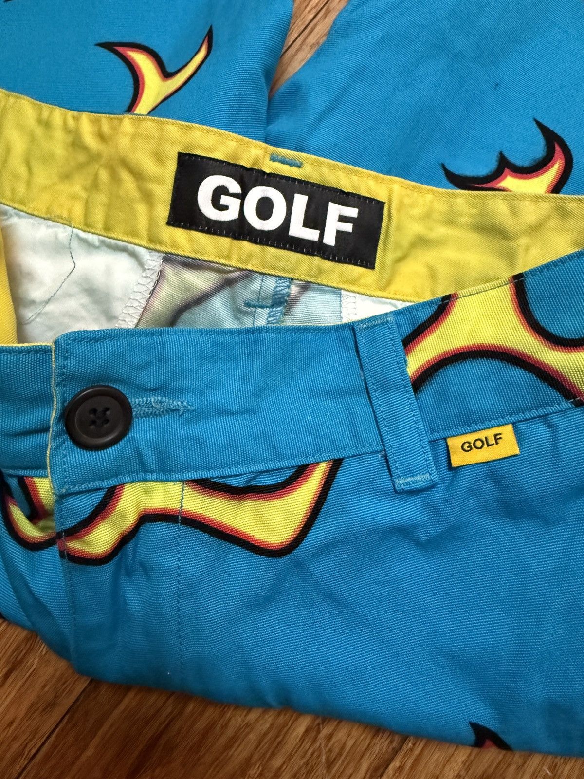 Golf Wang OG Golf Wang flame pants 2016 Size US 30 / EU 46 - 3 Thumbnail