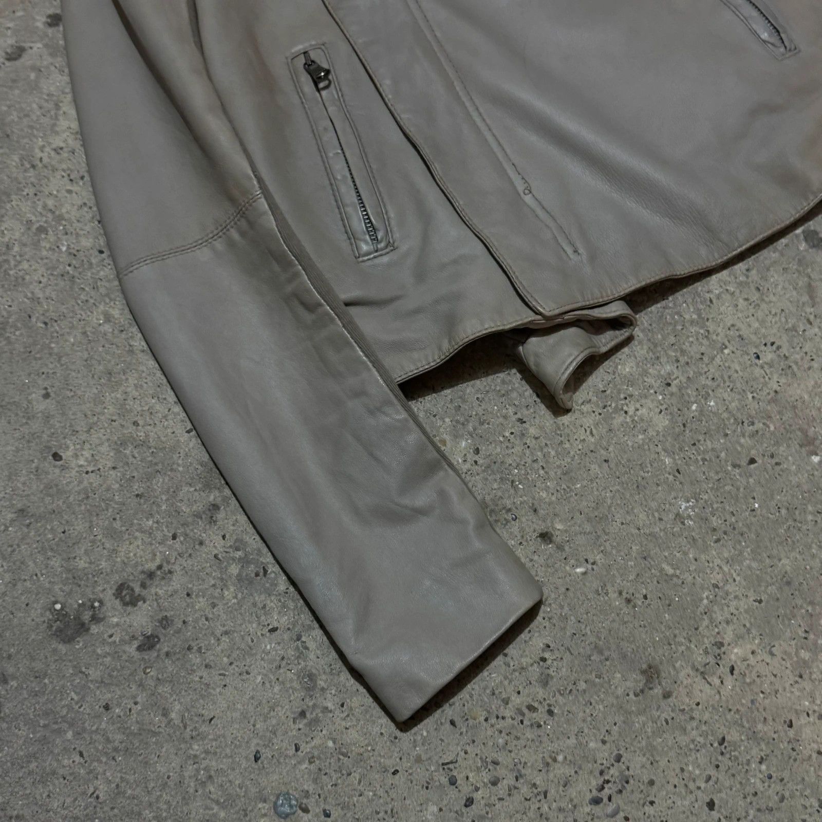 Other Rick owens style leather jacket Size S / US 4 / IT 40 - 8 Thumbnail