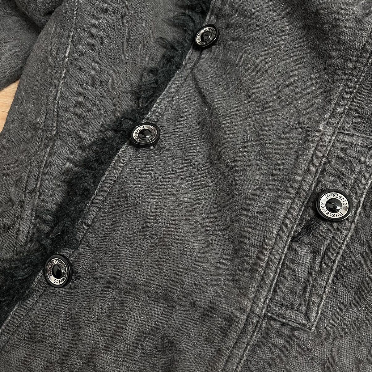 Hysteric Glamour × Japanese Brand Vintage Rare Hysteric Glamour Fuzzt Fur Jacket Monogram Size XS / US 0-2 / IT 36-38 - 12 Thumbnail