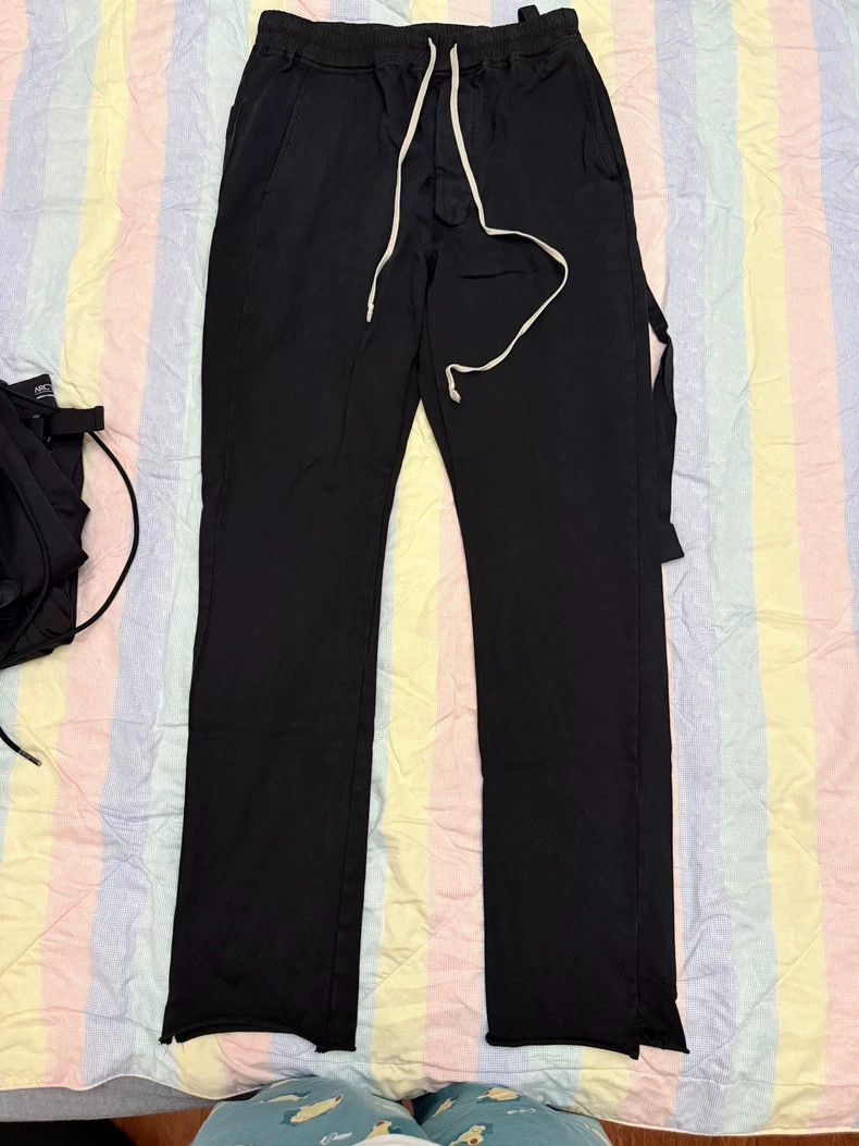 Rick Owens Rick owens size xs Stylish black cotton pants Size US 28 / EU 44 - 1 Thumbnail
