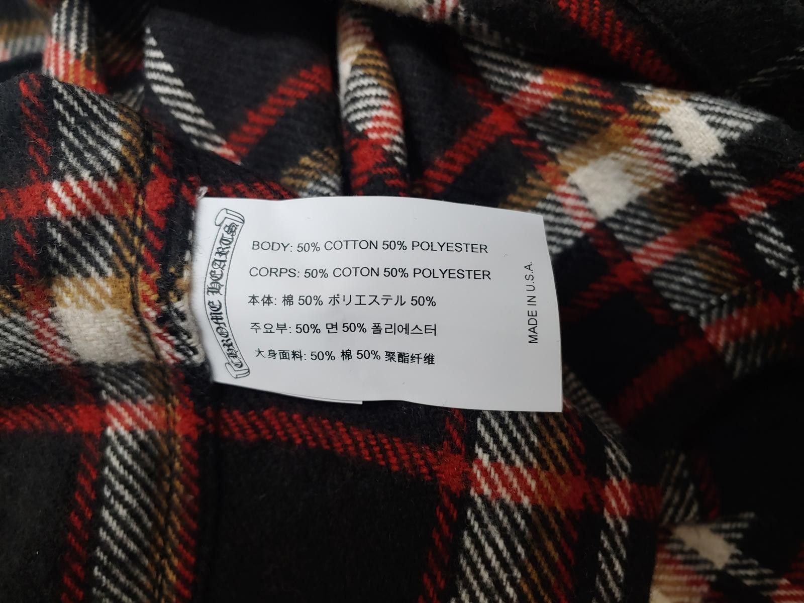 Chrome Hearts Chrome Hearts Flannel Overshirt Size ONE SIZE - 5 Thumbnail