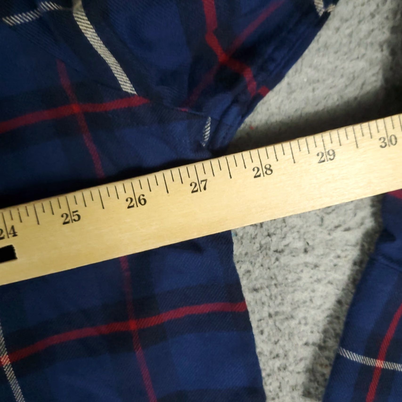 UNTUCKit UNTUCKit Shirt Mens 3XL Blue Plaid Flannel Button Up Long Sleeve Shirt Size US XXL / EU 58 / 5 - 5 Thumbnail