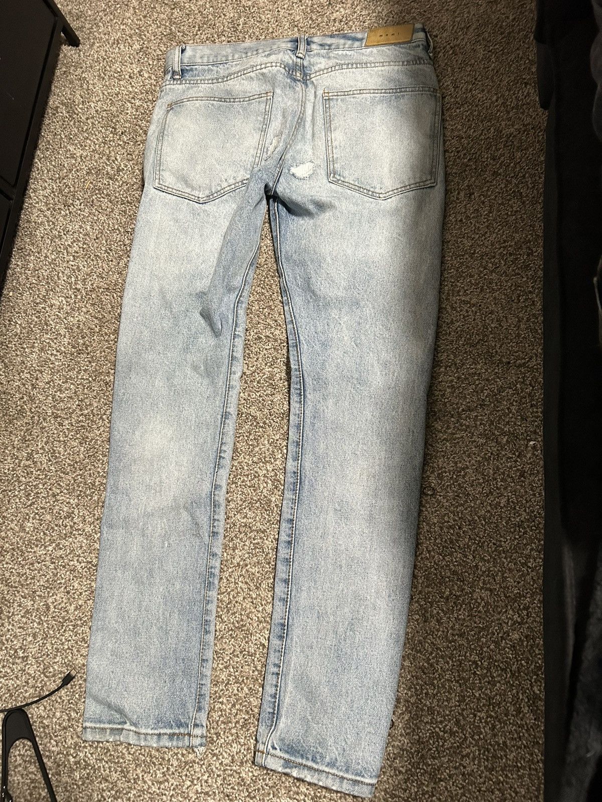 MNML Mnml mens light blue denim jeans Size US 31 - 2 Thumbnail