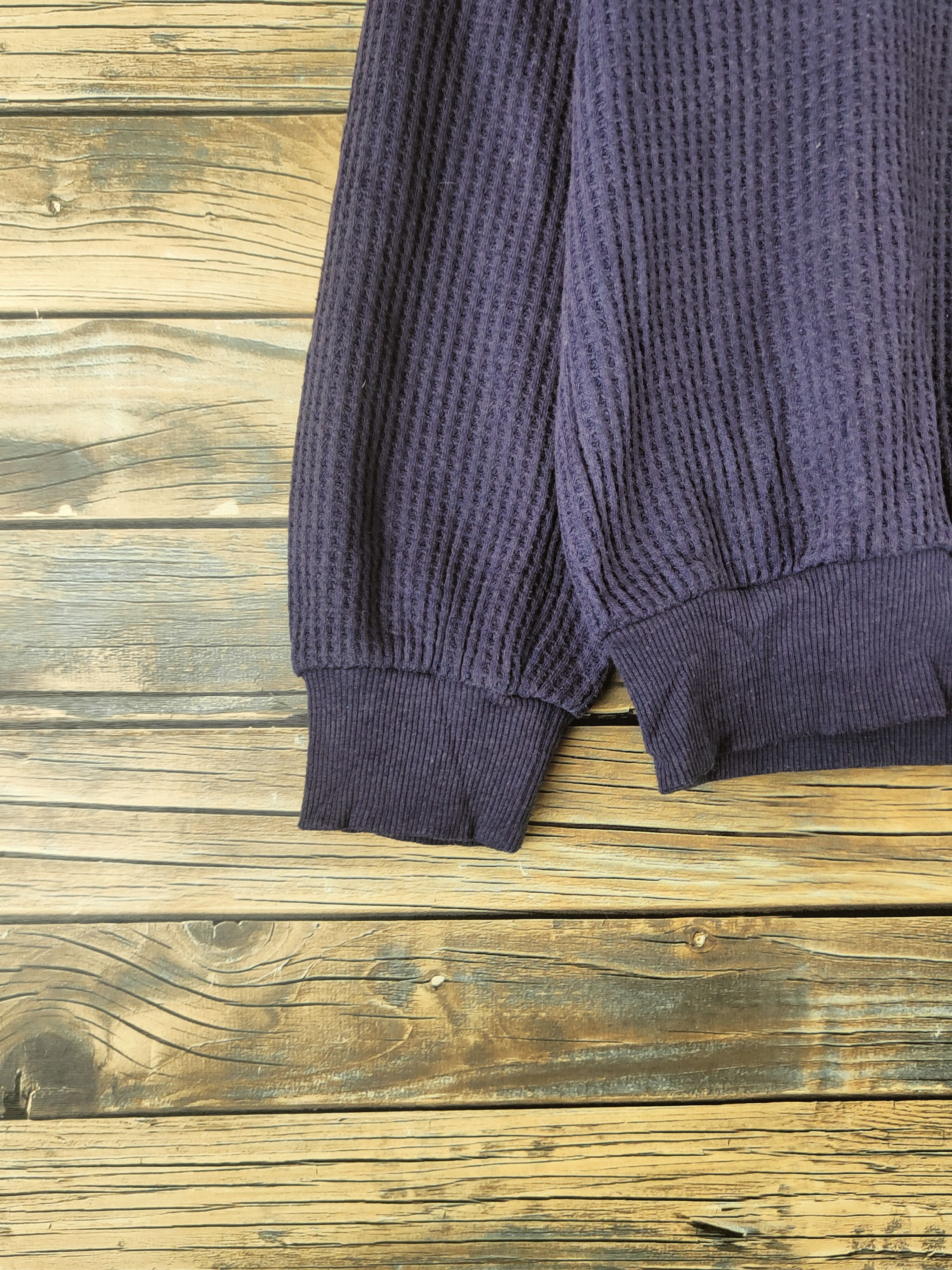 Japanese Brand VINTAGE Logos Navy Maple Sweatshirts Size M / US 6-8 / IT 42-44 - 4 Thumbnail