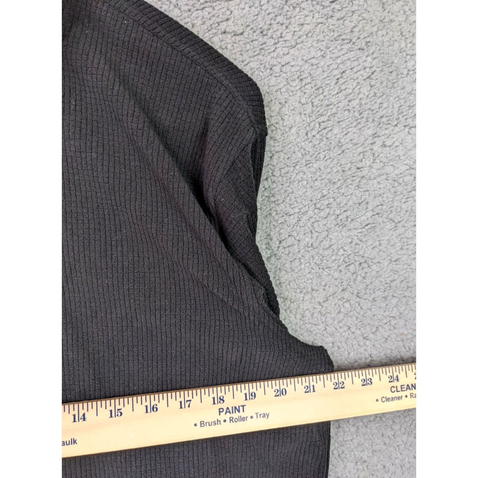 Starter Starter Black 1/4 Zip Fleece Pullover Outdoor Shirt Mens Size M Size US M / EU 48-50 / 2 - 7 Thumbnail