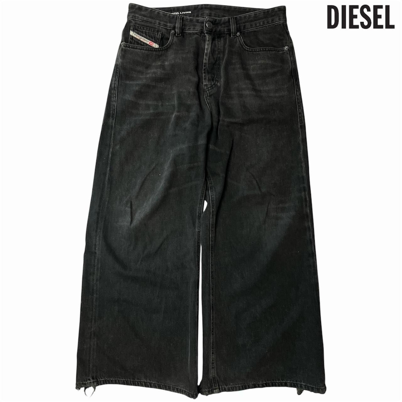 Diesel Diesel D-Sire 1996 Wide Leg Flared Baggy Jeans Size US 34 / EU 50 - 1 Thumbnail