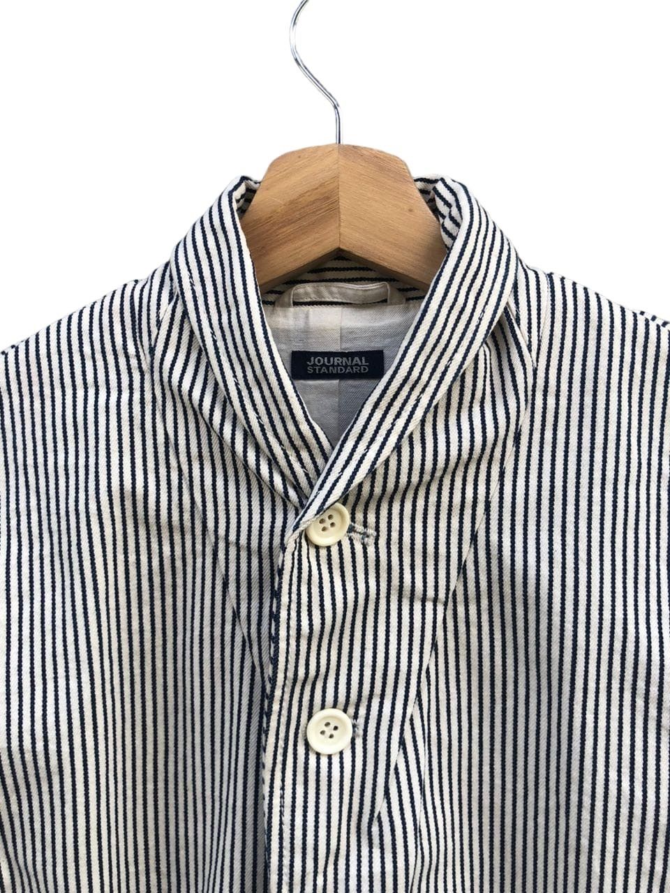 Journal Standard × Vintage Vintage Journal Standard Hickory Workwear Button Jacket Size US S / EU 44-46 / 1 - 5 Thumbnail