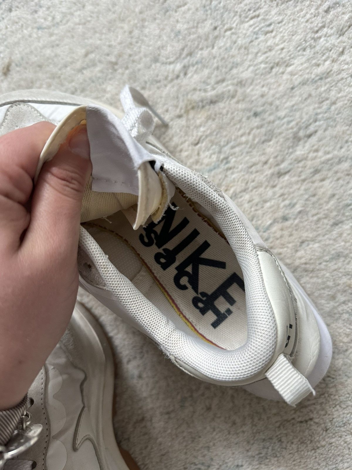 Nike × Sacai Nike x Sacai VaporWaffle Sail Gum White (DD1875-100) Men’s 8 Size US 8 / EU 41 - 8 Thumbnail