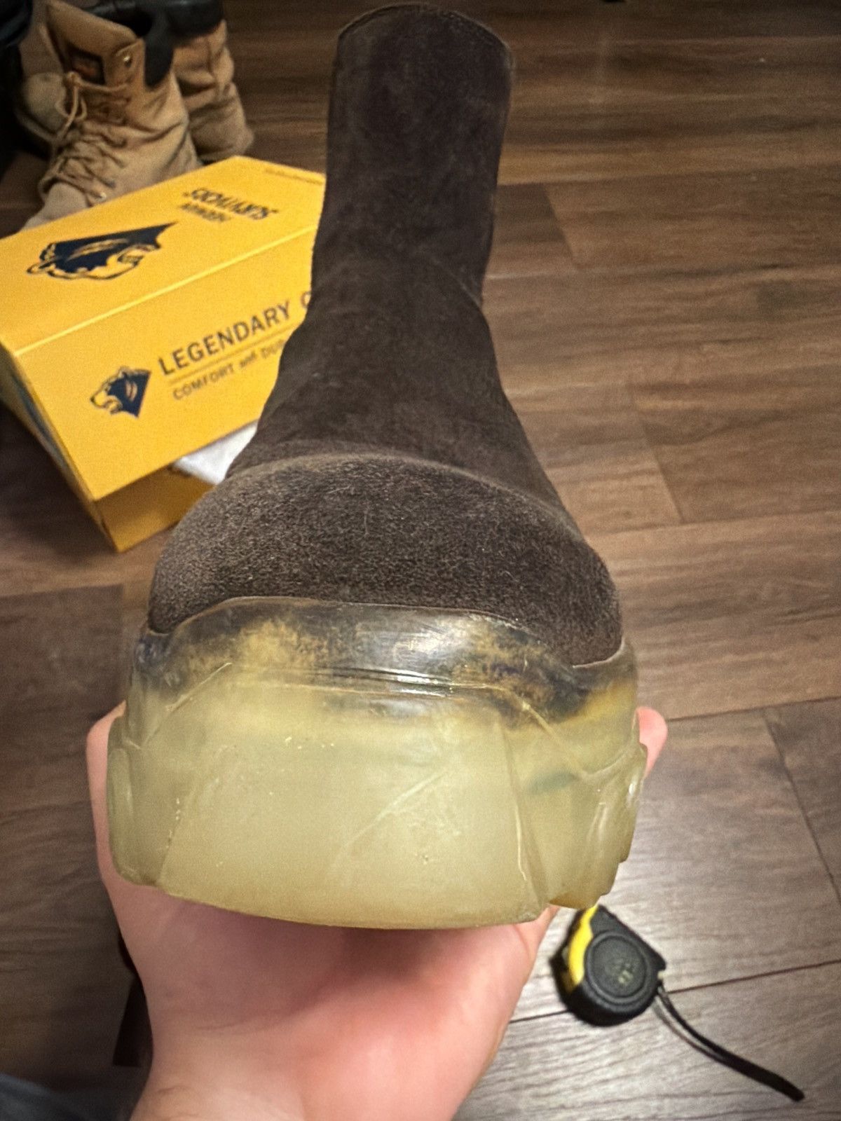Rick Owens RICK OWENS "DUST" BEATLE BOZO CLEARSOLE LARRY FW19 Size US 11 / EU 44 - 1 Thumbnail