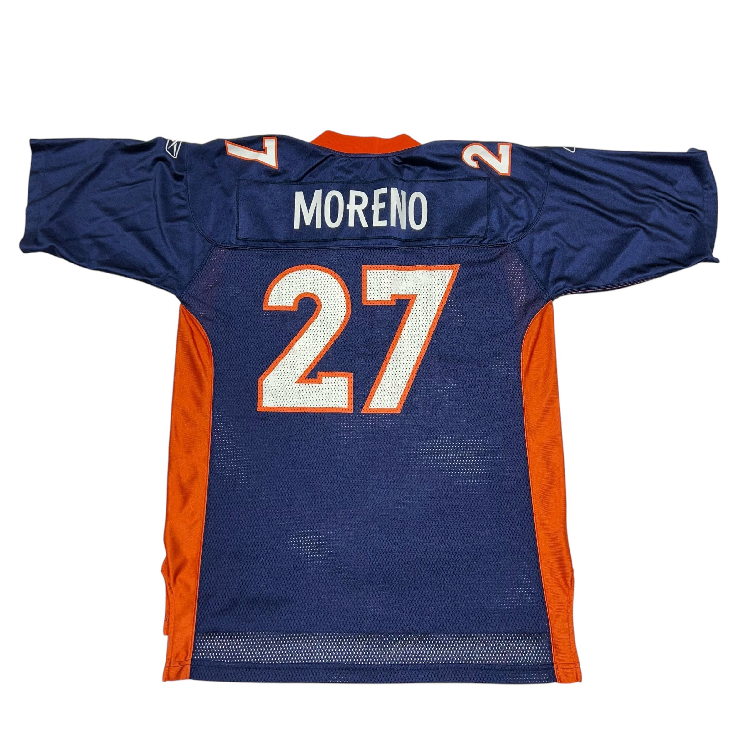 NFL × Reebok Reebok Denver Broncos NFL Football Jersey Moreno 27 Size US L / EU 52-54 / 3 - 3 Thumbnail